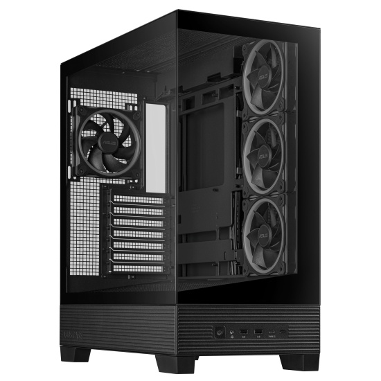 ASUS A31 Plus TG ARGB BLACK Midi Tower Image