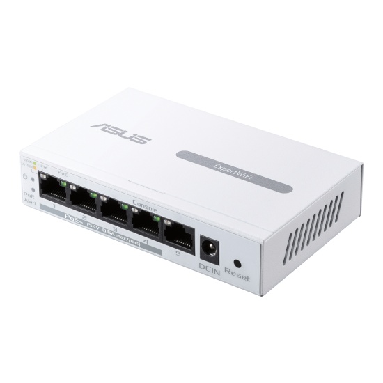 ASUS ExpertWiFi EBP15 Managed Gigabit Ethernet (10/100/1000) Power over Ethernet (PoE) White Image