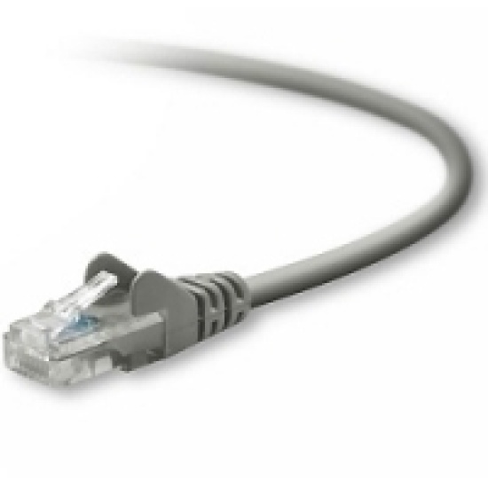 Belkin Cat 5e Snagless UTP Patch Cable networking cable Grey 10 m Image