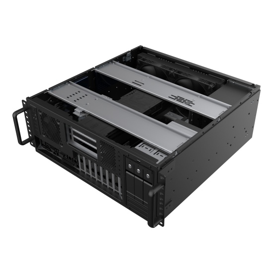 Silverstone RM47-502-I computer case Rack Black Image