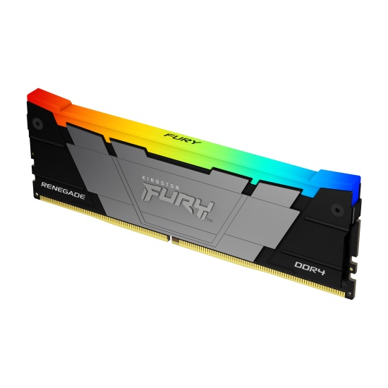 Kingston Technology FURY 16GB 3200MT/s DDR4 CL16 DIMM 1Gx8 Renegade RGB Image