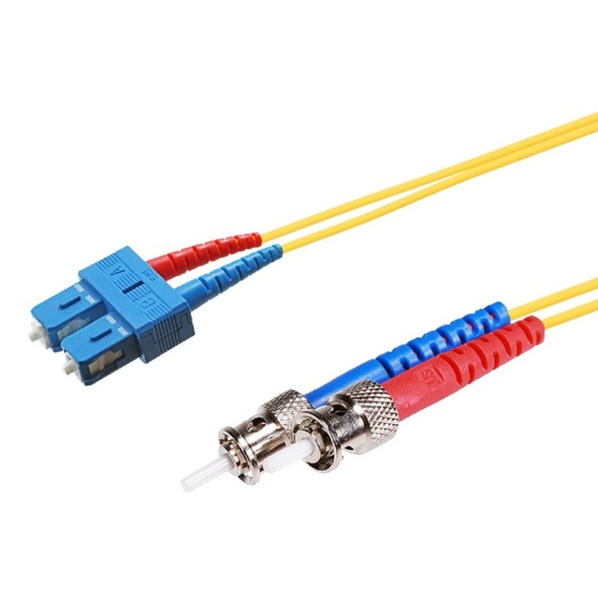 Monoprice 46102 InfiniBand/fibre optic cable 12 m SC ST OFNR Yellow Image