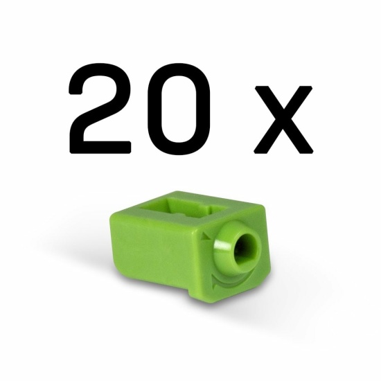 Lindy SFP Port Locks Green 20pcs. Image