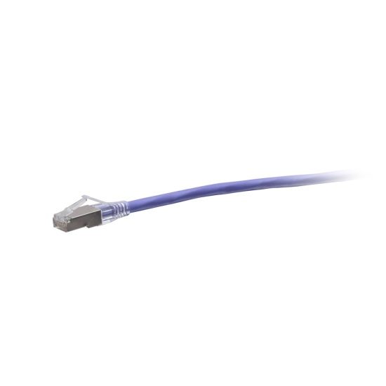 C2G C2G43943 networking cable Purple 1.5 m Cat6a S/FTP (S-STP) Image