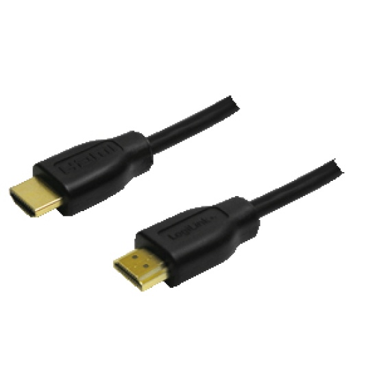 LogiLink 3m HDMI HDMI cable HDMI Type A (Standard) Black Image
