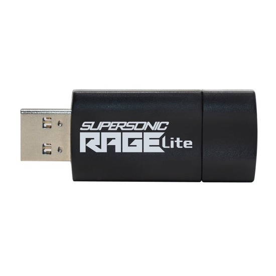 Patriot Memory Supersonic Rage Lite USB flash drive 64 GB USB Type-A 3.2 Gen 1 (3.1 Gen 1) Black, Blue Image