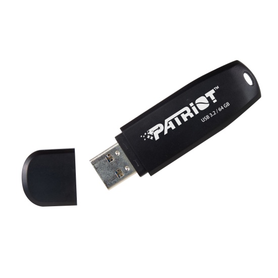 Patriot Memory Xporter Core USB flash drive 64 GB USB Type-A 3.2 Gen 1 (3.1 Gen 1) Black Image