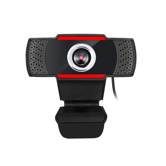 Adesso CyberTrack H3 webcam 1.3 MP 1280 x 720 pixels USB 2.0 Black, Red Image