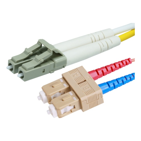 Monoprice 11875 InfiniBand/fibre optic cable 20 m LC SC LC/SC Aqua colour Image