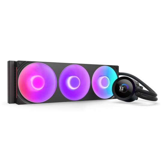 NZXT Kraken Plus 360 RGB Processor All-in-one liquid cooler Black 1 pc(s) Image