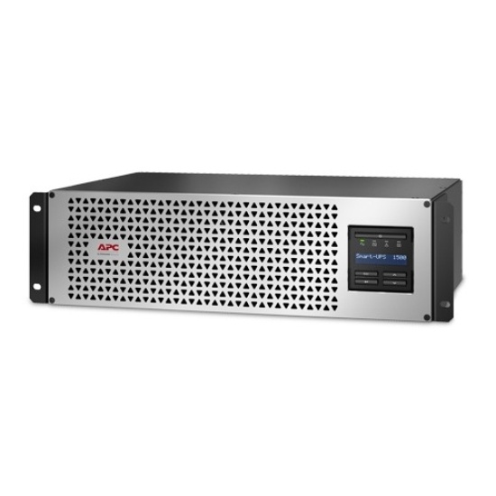 APC SMTL1500RM3UC uninterruptible power supply (UPS) Line-Interactive 1.5 kVA 1350 W 6 AC outlet(s) Image