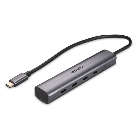 Lindy 4 Port USB 3.2 Gen 2 Type C Hub Image