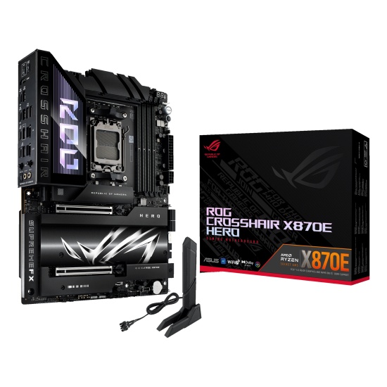 ASUS ROG CROSSHAIR X870E HERO AMD X870E Socket AM5 ATX Image