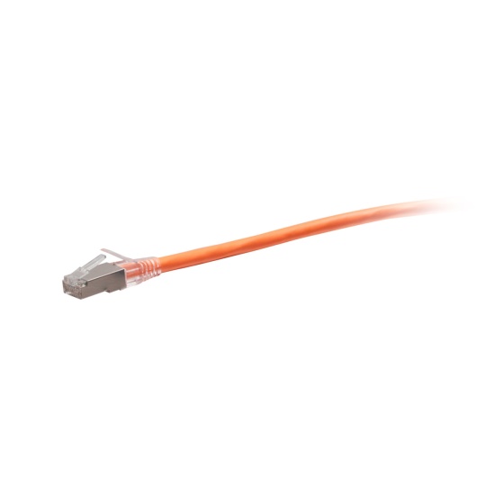 C2G C2G43933 networking cable Orange 9.1 m Cat6a S/FTP (S-STP) Image