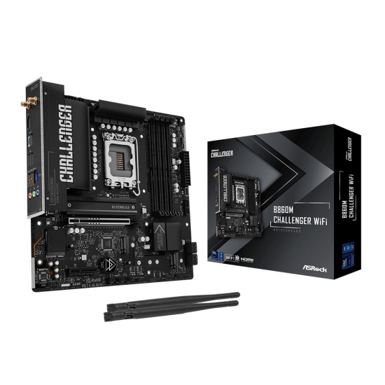 Asrock B860M Challenger WiFi Intel B860 LGA 1851 (Socket V1) micro ATX Image