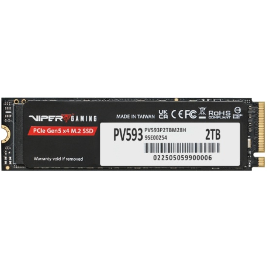 Patriot Memory PV593 2 TB M.2 PCI Express 5.0 NVMe 3D TLC NAND Image