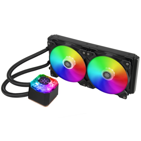 Silverstone IceGem 280 Processor Liquid cooling kit 14 cm Black Image