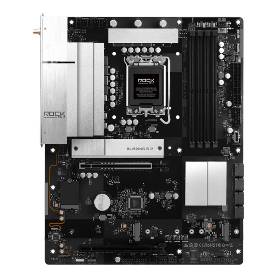 Asrock B860 Rock WiFi 7 Intel B860 LGA 1851 (Socket V1) ATX Image