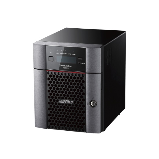 Buffalo TeraStation TS5420DN2402 NAS/storage server Desktop Annapurna Labs AL524 8 GB DDR4 24 TB HDD Black Image
