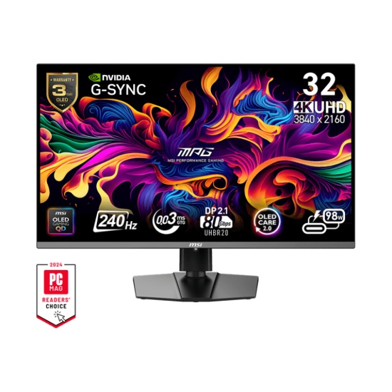 MSI MPG 322URX QD-OLED computer monitor 80 cm (31.5