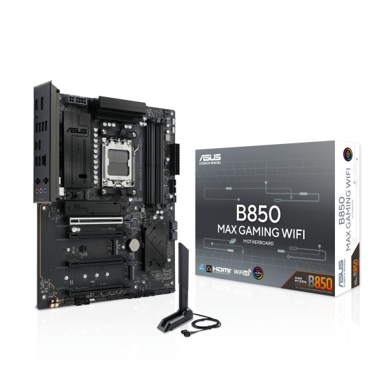 ASUS B850 MAX GAMING WIFI AMD B850 Socket AM5 ATX Image