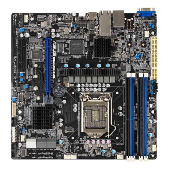ASUS P12R-M/10G-2T Intel C252 LGA 1200 (Socket H5) micro ATX Image