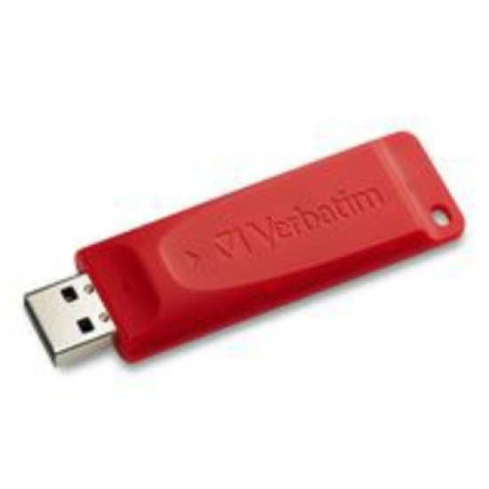 Verbatim 98525 USB flash drive 128 GB USB Type-A 2.0 Red Image