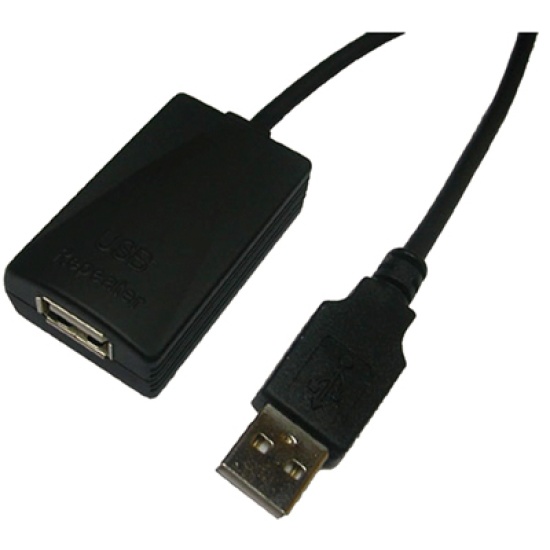 LogiLink USB 2.0 Repeater Cable - 5.0m USB cable 5 m USB A Image
