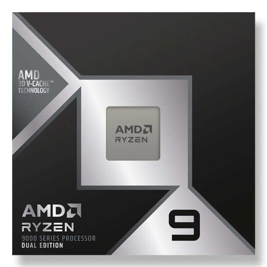 AMD Ryzen 9 9950X3D2 Dual Edition processor 4.3 GHz 192 MB L3 Box Image