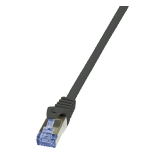 LogiLink 7.5m Cat7 S/FTP networking cable Black S/FTP (S-STP) Image