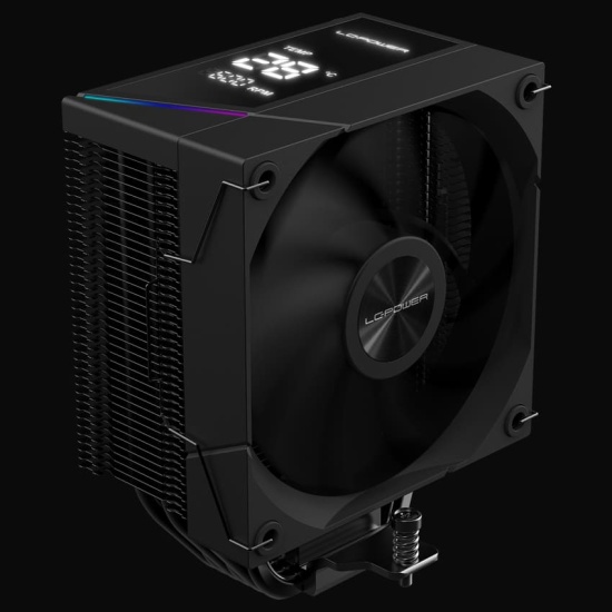 LC-Power LC-CC-120-DB6 computer cooling system Processor Air cooler 12 cm Black Image