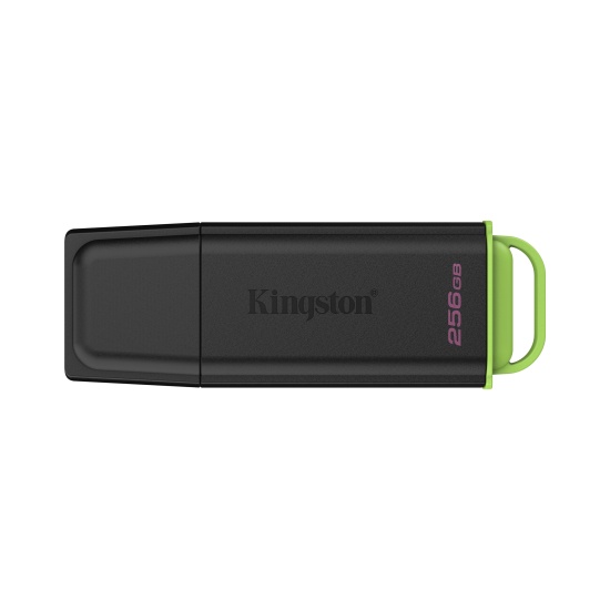 Kingston Technology DataTraveler 256GB Portable USB 3.2 Gen 1 Exodia Black/Green Image