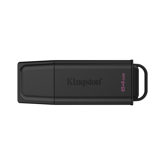 Kingston Technology DataTraveler 64GB Portable USB 3.2 Gen 1 Exodia Black Image