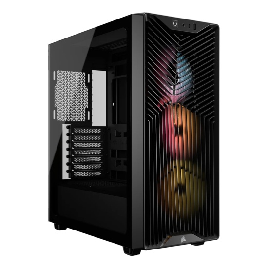 Corsair 3200D RS ARGB Mid-Tower PC Case Midi Tower Black Image