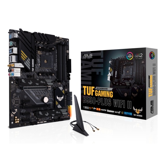 ASUS TUF GAMING B550-PLUS WIFI II AMD B550 Socket AM4 ATX Image