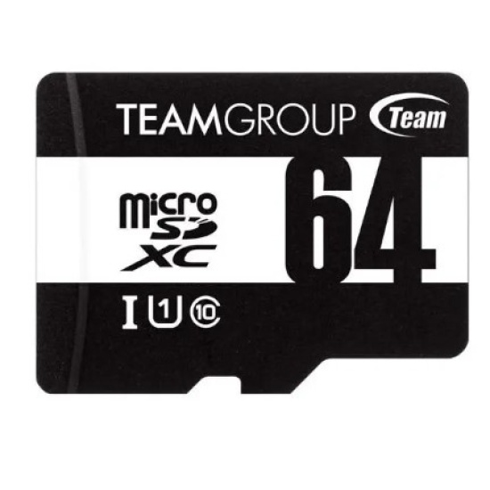 Team Group TUSDX64GCL10U03 memory card 64 GB MicroSDXC UHS-I Class 10 Image