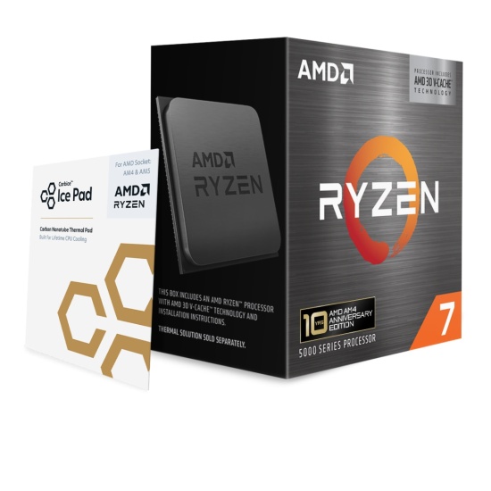 AMD Ryzen 7 5800X3D processor 3.4 GHz 96 MB L3 Box Image