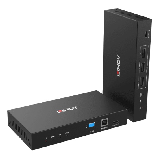 Lindy 39366 KVM extender Transmitter & receiver Image