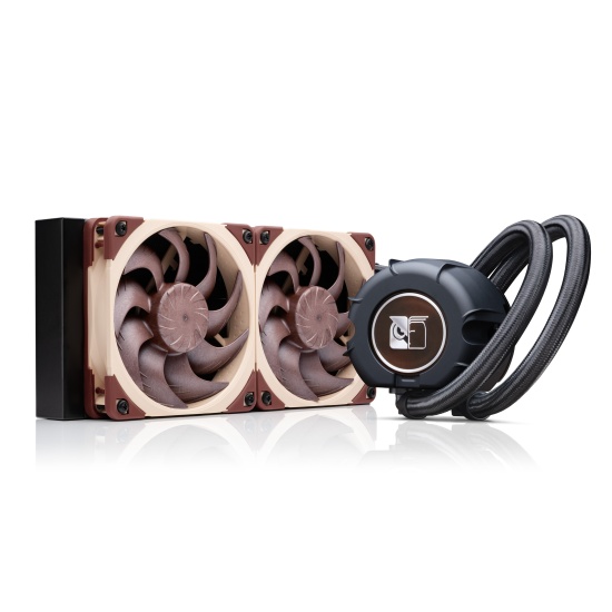 Noctua NL-LC1-24 computer cooling system Processor All-in-one liquid cooler 12 cm Brown 4 pc(s) Image