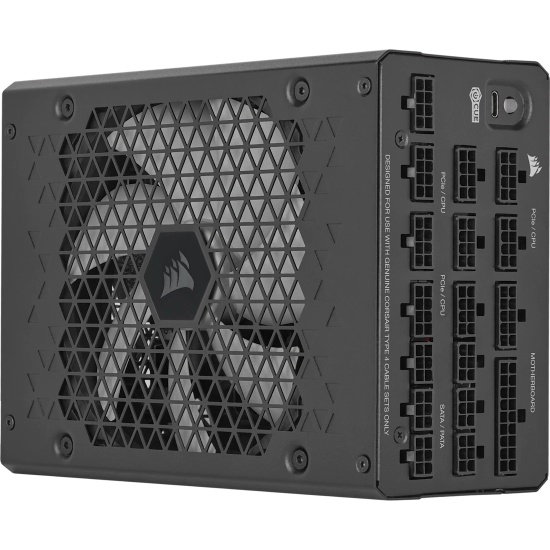 Corsair HXi Series HX1500i power supply unit 1500 W 24-pin ATX ATX Black Image