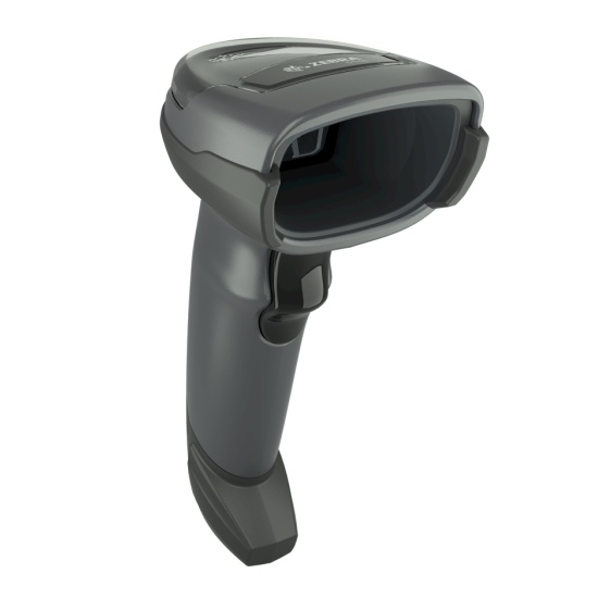 Zebra 1D/2D/OCR, 340 mA, IP52, Array Imager, Black, USB cable kit with Stand Image