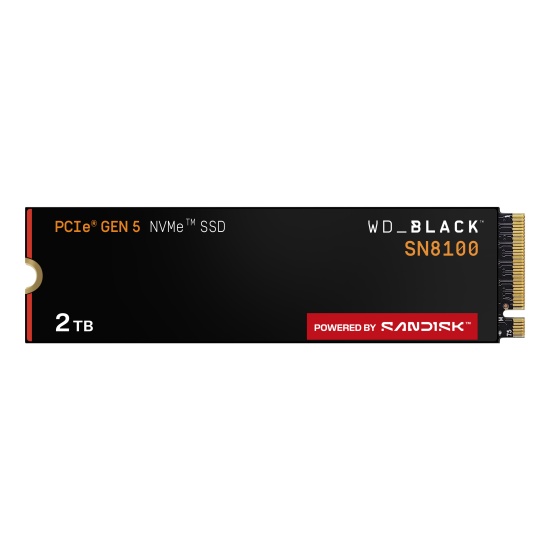 Western Digital Black WD_BLACK™ SN8100 NVMe™ SSD POWERED BY SANDISK 2 TB Image