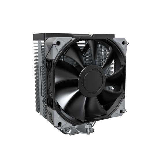 Montech NX400 Processor Air cooler 12 cm Black 2 pc(s) Image