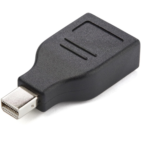 StarTech.com Compact Mini DisplayPort to DisplayPort Adapter - 4K x 2K Video - UHD Mini DP to DP Converter - mDP to DP 1.2 Adapter - mDP PC/Computer to DisplayPort Monitor/Display - M/F Image