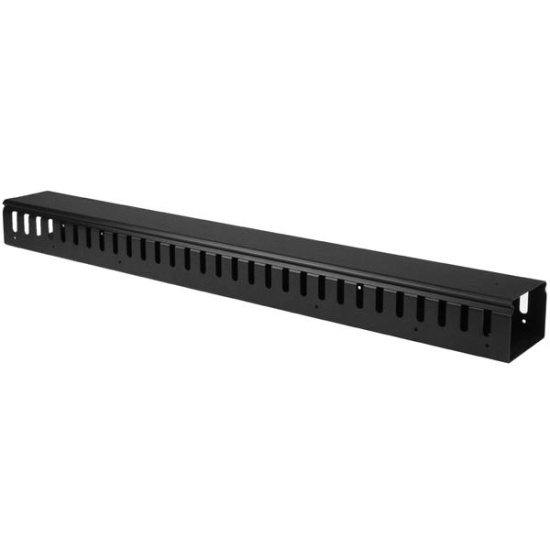 StarTech.com Vertical Cable Organizer with Finger Ducts - 20U - 3 ft. Image