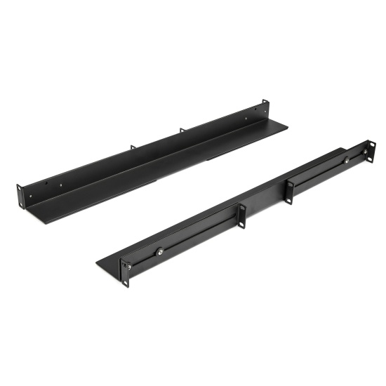 StarTech.com 1U 19 inch Server Rack Rails - 24-36 inch Adjustable Depth - Universal 4 Post Rack Mount Rails - Network Equipment/Server/UPS Mounting Rail Kit HPE ProLiant Dell PowerEdge Image