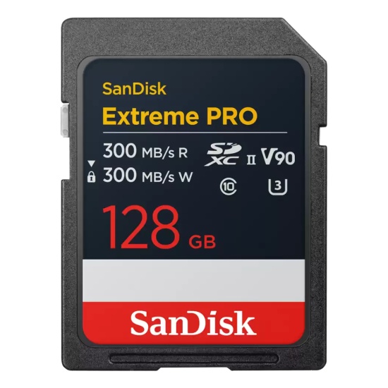 SanDisk Extreme PRO 128 GB SDXC UHS-II Class 10 Image