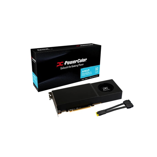 PowerColor Radeon AI PRO R9700 AMD 32 GB GDDR6 Image