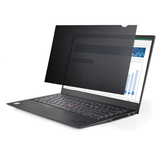 StarTech.com 17.3-inch 16:9 Laptop Privacy Filter, Anti-Glare Privacy Screen w/51% Blue Light Reduction, Notebook Screen Protector w/ +/- 30 Degrees Viewing Angle, Matte/Glossy Image