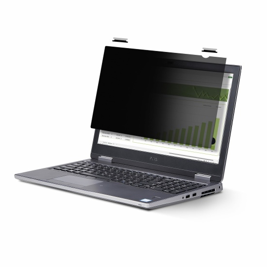 StarTech.com 12.1-inch 16:10 Flip-Up Privacy Screen with Touch, Anti-Glare Blue Light Filter, Laptop Monitor Screen Protector, +/- 30 Deg. View Angle Image
